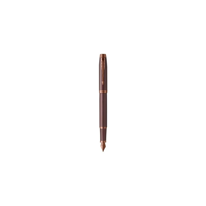 PARKER Füller IM Monochrome Burgundy PVD M Μπλε - Σε κουτί δώρου