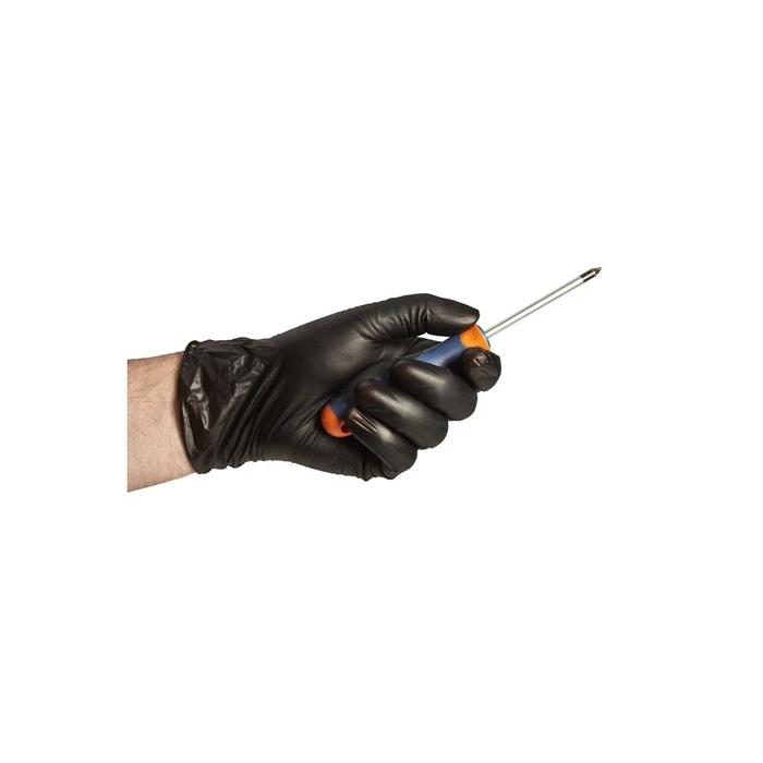 Spontex Einmalhandschuhe Extra Black 100 - Μίας Χρήσης Βινυλίου, Μέγεθος M