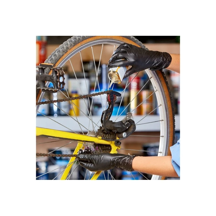 Spontex Einmalhandschuhe Extra Black 100 - Μίας Χρήσης Βινυλίου, Μέγεθος M