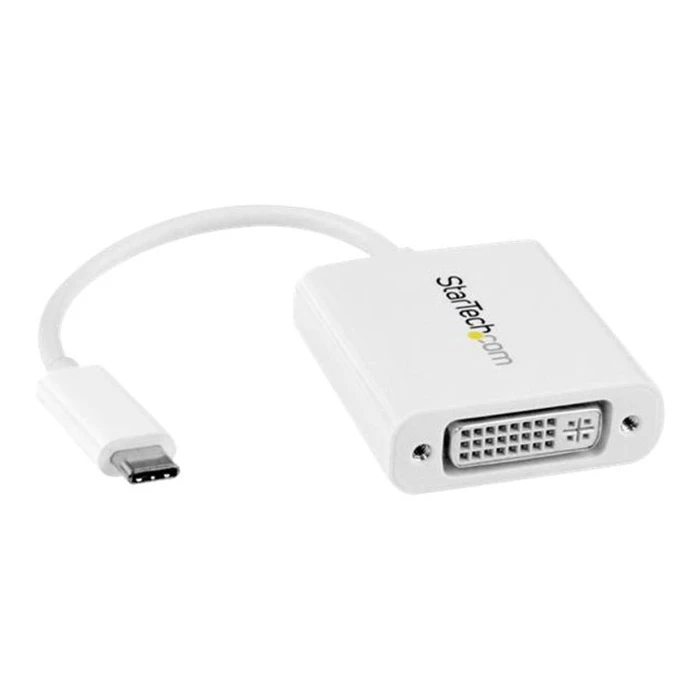 Αντάπτορας USB StarTech USB-C to DVI (Male / Female) White
