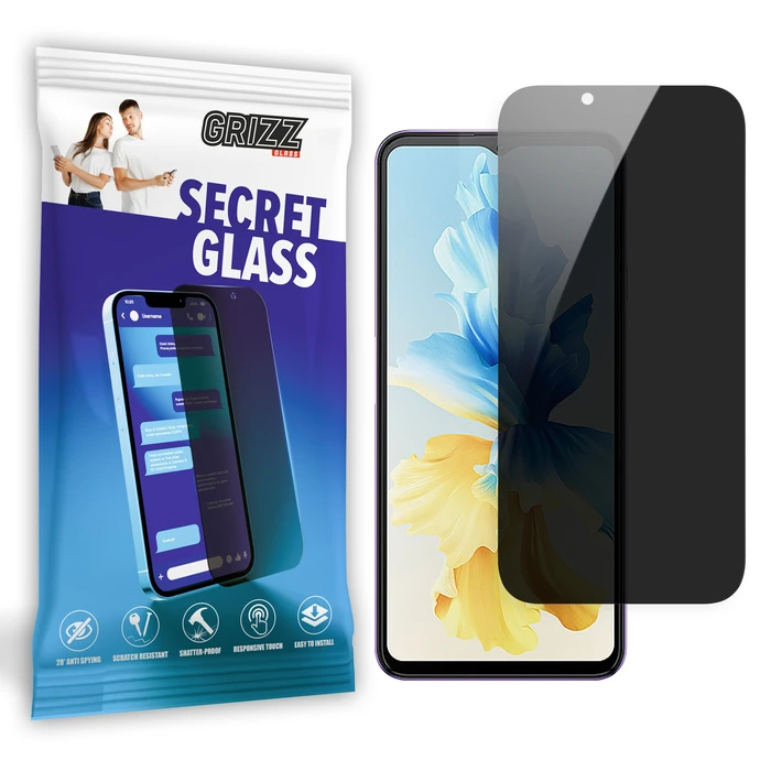 GrizzGlass Matte SecretGlass Cubot Note 40