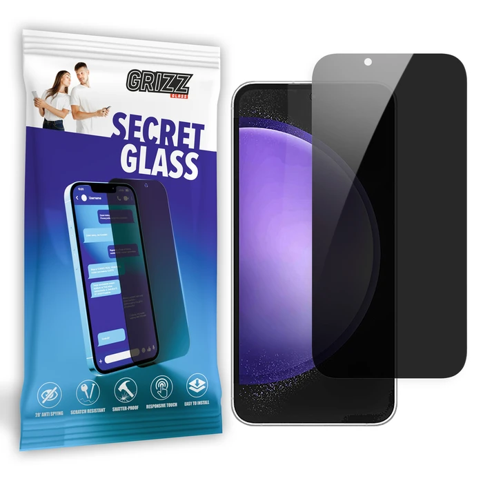 GrizzGlass Matte SecretGlass Samsung Galaxy S23 FE