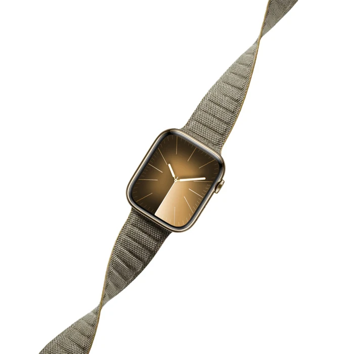 Band Crong Melange Apple Watch 4/5/6/7/SE/8/9/10 40/41/42mm (yellow mélange)