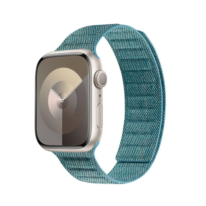 Belt Crong Melange Apple Watch 4/5/6/7/SE/8/9/Ultra 44/45/49mm (turquoise melange)