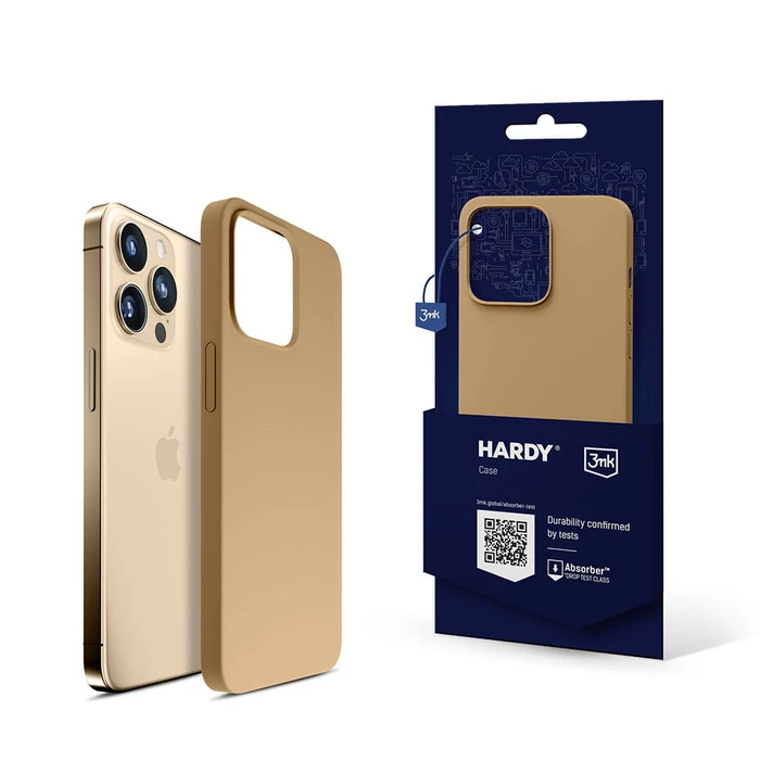 3MK Hardy Case Apple iPhone 15 Pro MagSafe dark gold