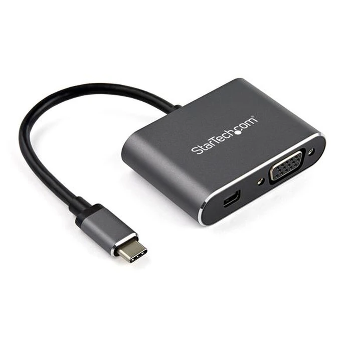 Αντάπτορας USB C σε VGA/MiniDisplayPort Startech CDP2MDPVGA Γκρι
