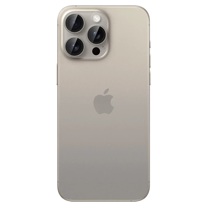 Spigen Optik.TR EZ Fit Camera Protector Apple iPhone 14 Pro / Max / 15 Pro / Max / 16 Pro / Max / 17 Pro / Max Natural Titanium [2 PACK]