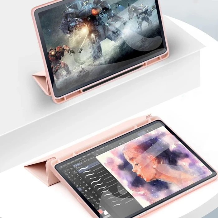 Tech-Protect SmartCase Pen Samsung Galaxy Tab S9 11.0 / S9 FE / S10 FE / S10 Lite 10.9 X710 / X716B / X510 / X516B / X520 / X526 / X400 / X406B Black