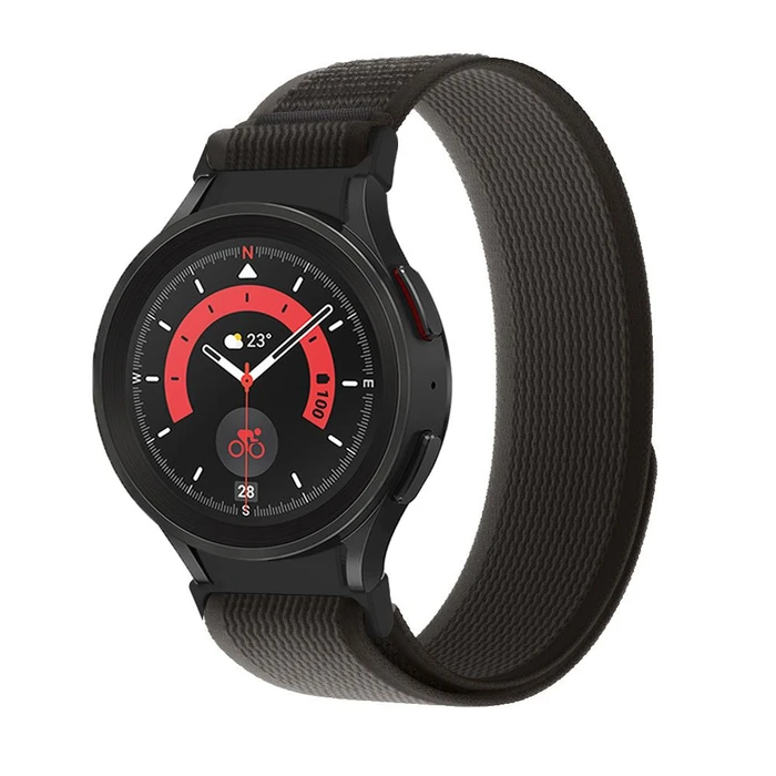 Tech-Protect Nylon Samsung Galaxy Watch 4/5/5 Pro/6 black/orange
