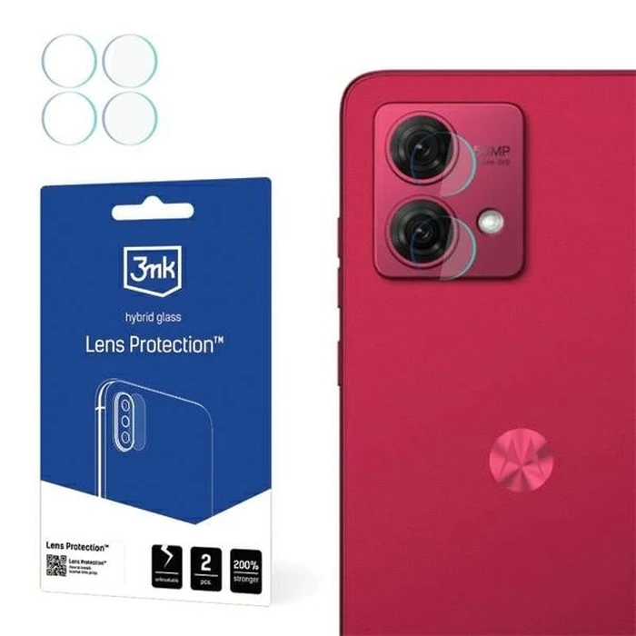 3MK Lens Protection Motorola Moto G84 5G [4 PACK]