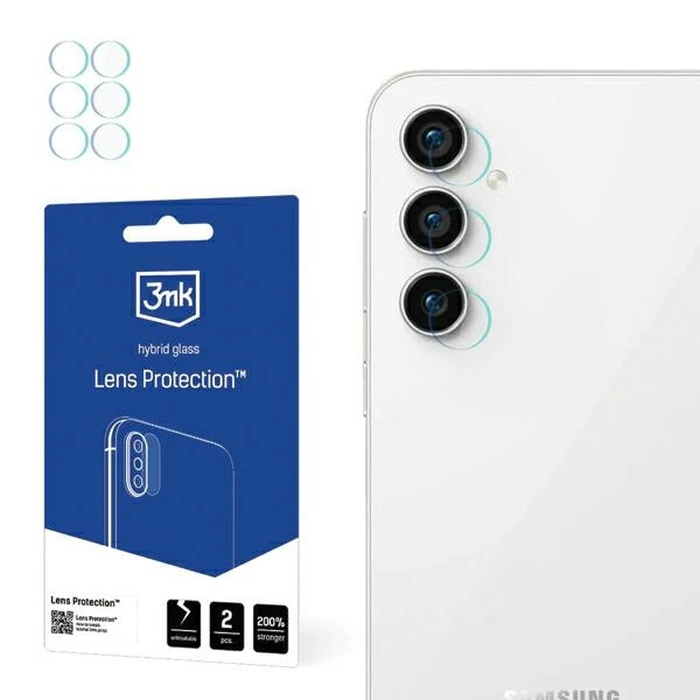 3MK Lens Protection Samsung Galaxy S23 FE [4 PACK]