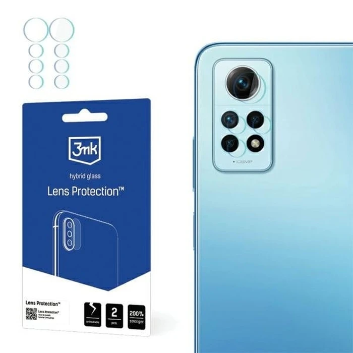 3MK Lens Protection Xiaomi Redmi Note 12 Pro 4G [4 PACK]