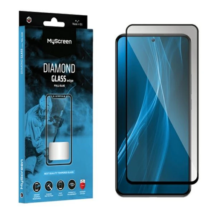 MyScreen Diamond Glass Edge Full Glue Samsung Galaxy A05/A05s black 