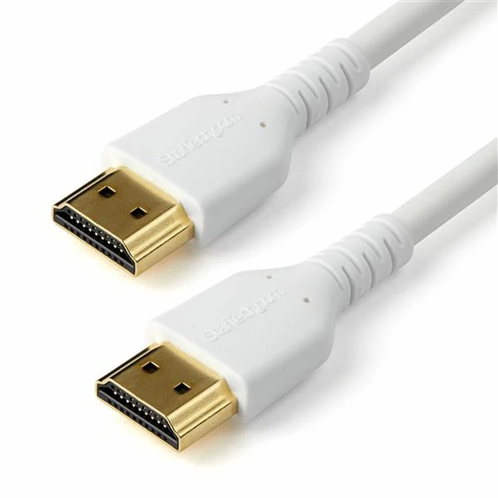 Καλώδιο HDMI Startech RHDMM2MPW 4K Ultra HD Λευκό (2 m)