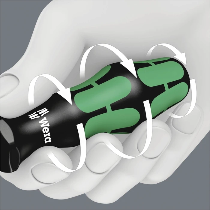 Wera 6-Piece Electrician TORX Screwdriver Set Kraftform (T10, T15, T20, T25, T30, T40)