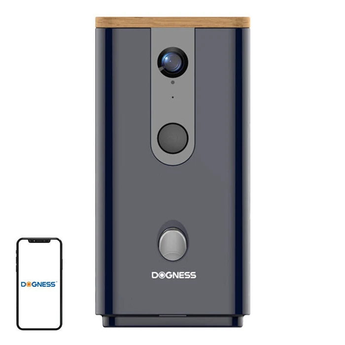 Ταΐστρα Dogness Smart snack feeder with camera T03 (Black)