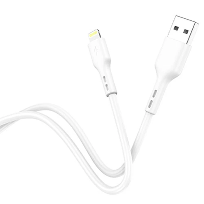 Καλώδια USB Lamtech Charging & Data Lightning 1m White