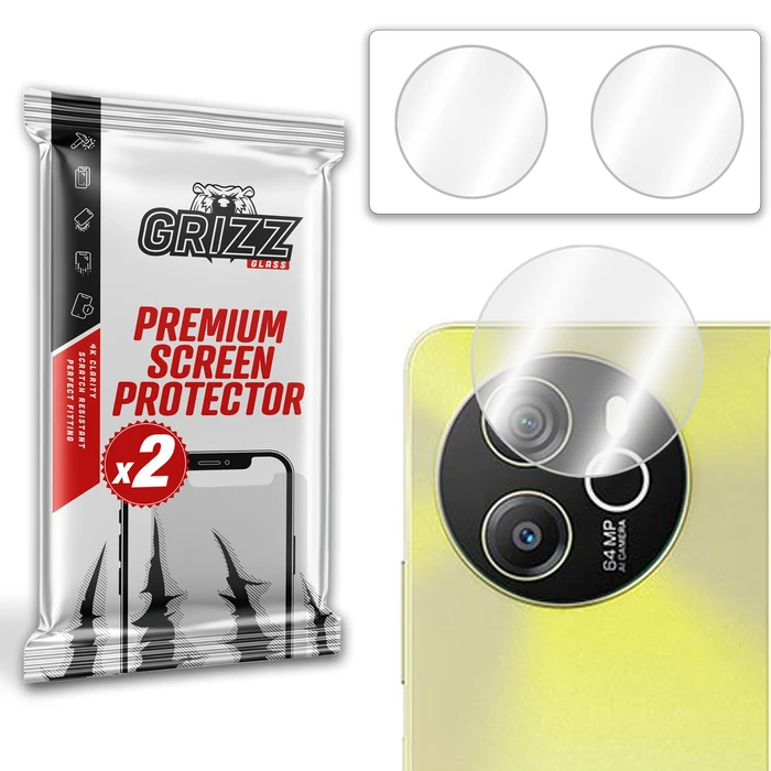GrizzGlass HybridGlass Camera Blackview Shark 8