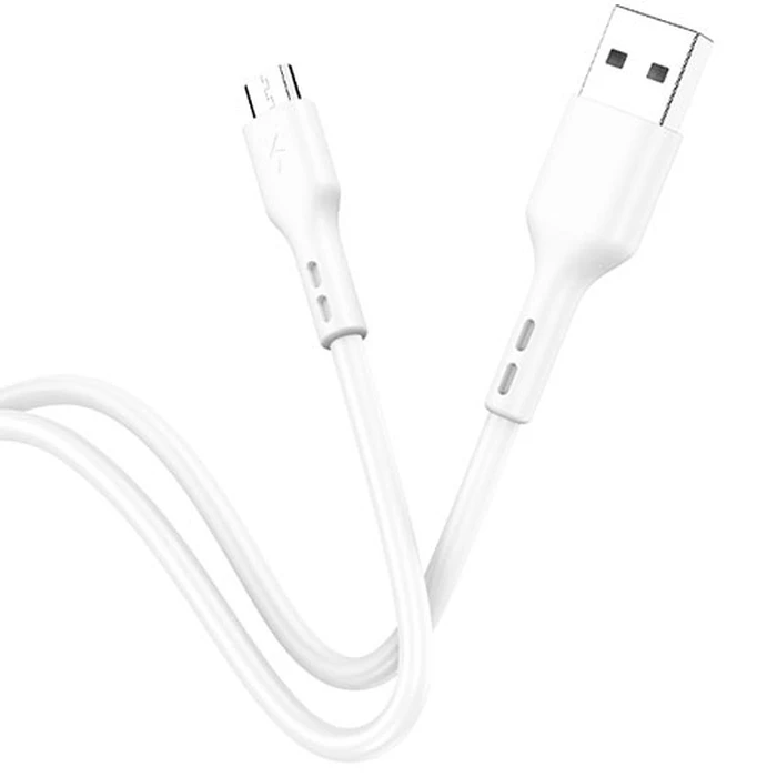 Καλώδιo USB Lamtech Data Micro 1m WHITE