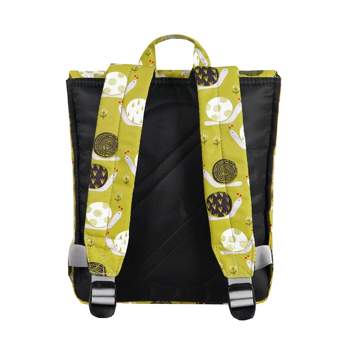 Σχολική Τσάντα 8848 Backpack for CHILDREN With SNAILS PRINT YELLOW