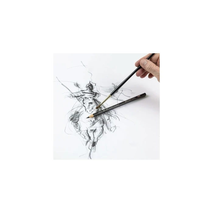 FABER-CASTELL Graphite Aquarelle Pencils Set of 5 with Brush (MPN 117897)