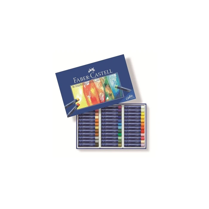 FABER-CASTELL Σετ 36 Ελαιοπαστέλ σε Χαρτοθήκη (Kartonetui)