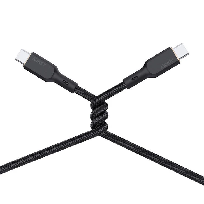Καλώδιο USB-C Aukey to USB-C CB-KCC102, 100W, 1.8m (Black)