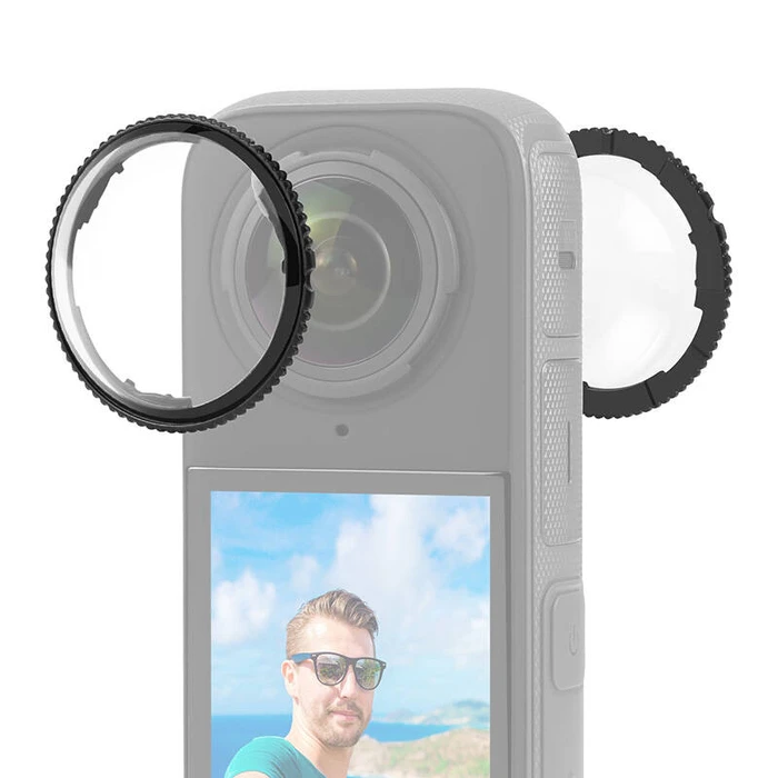 Αξεσουάρ Action Cameras Puluz Optical Glass lens cover for Insta360 X4