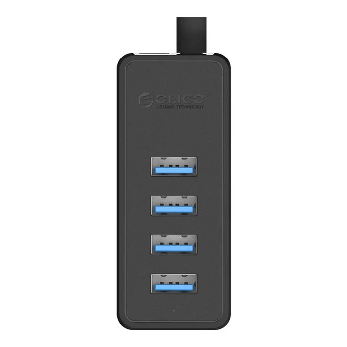 USB Hub Orico W5P-030 to 4x USB 3.0 (Black)
