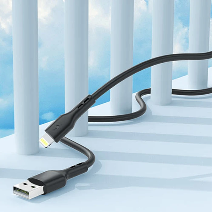 Καλώδιο Lightning Lamtech Lightning 1m Black