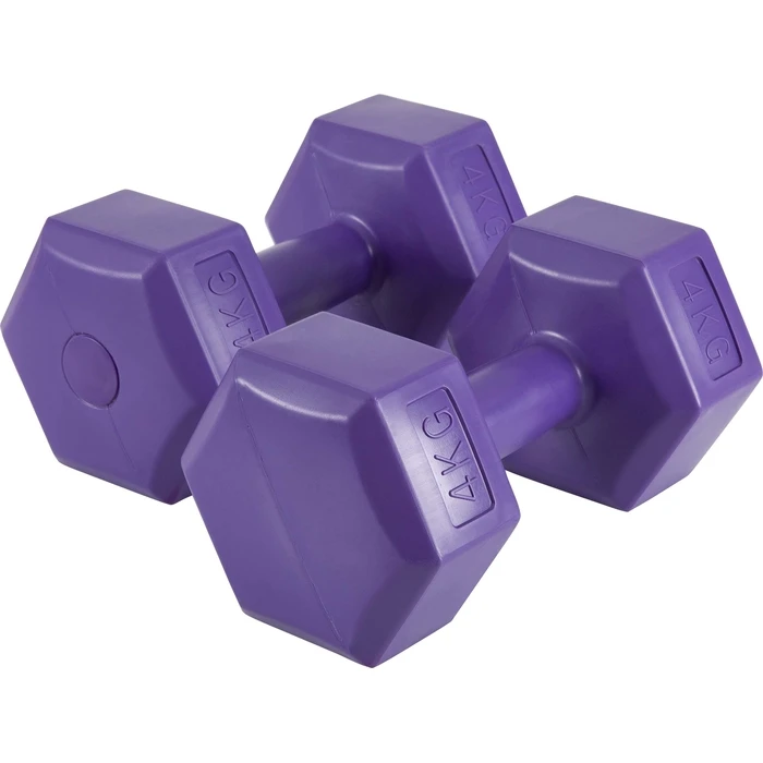 Σετ Βαράκια Amila Εξάγωνα Plastic Series 4,00Kg (Ζευγάρι)