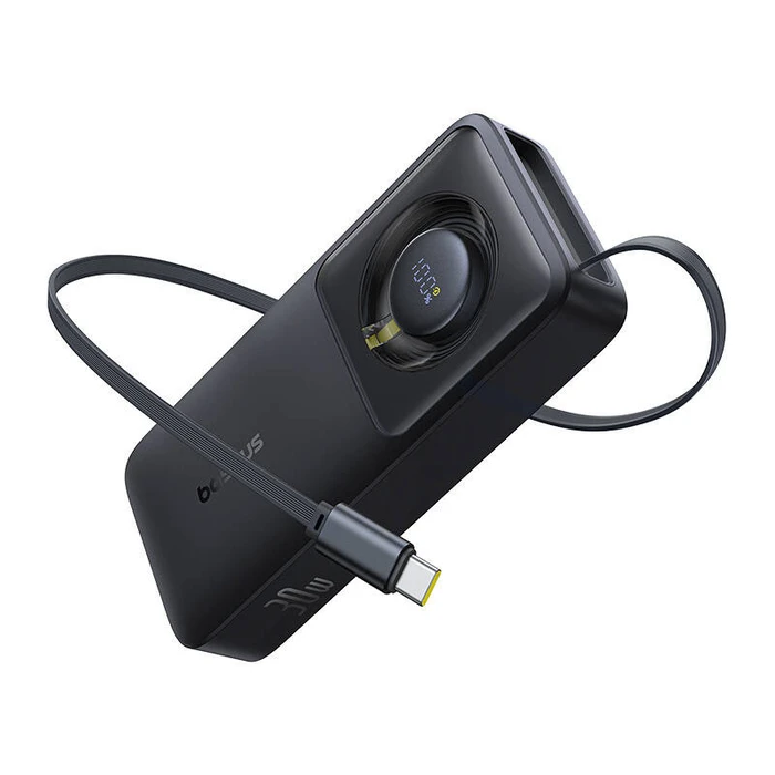 Power Bank Baseus OS Free2Pull 10000mAh 30W +cable (Black)