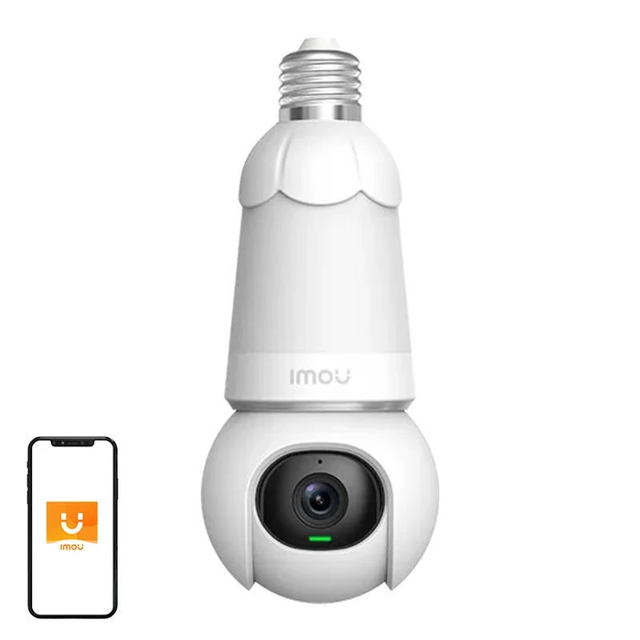 IP Κάμερα Imou 2in1 Bulb and 360° Outdoor WiFi Bulb Cam 5MP