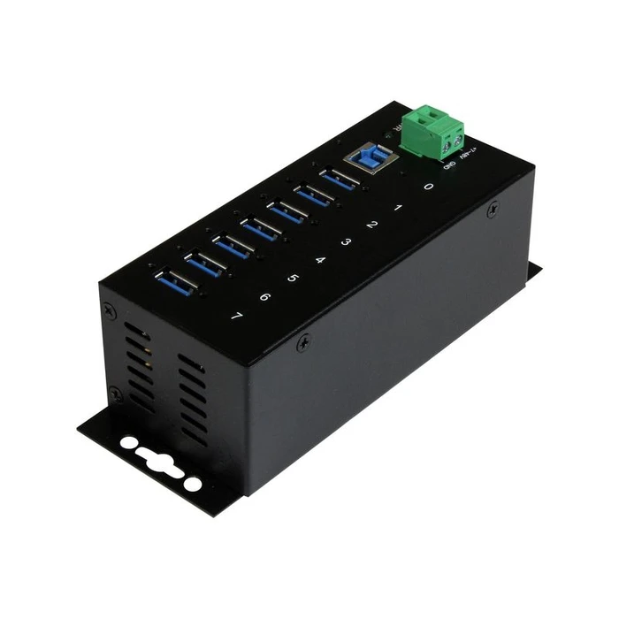 USB Hub StarTech Industrial 7 Port USB 3.0 Hub with Surge Protection