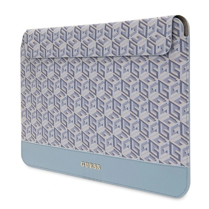 Guess Sleeve GUCS14HGCFSEB 14" bag GCube Stripes blue