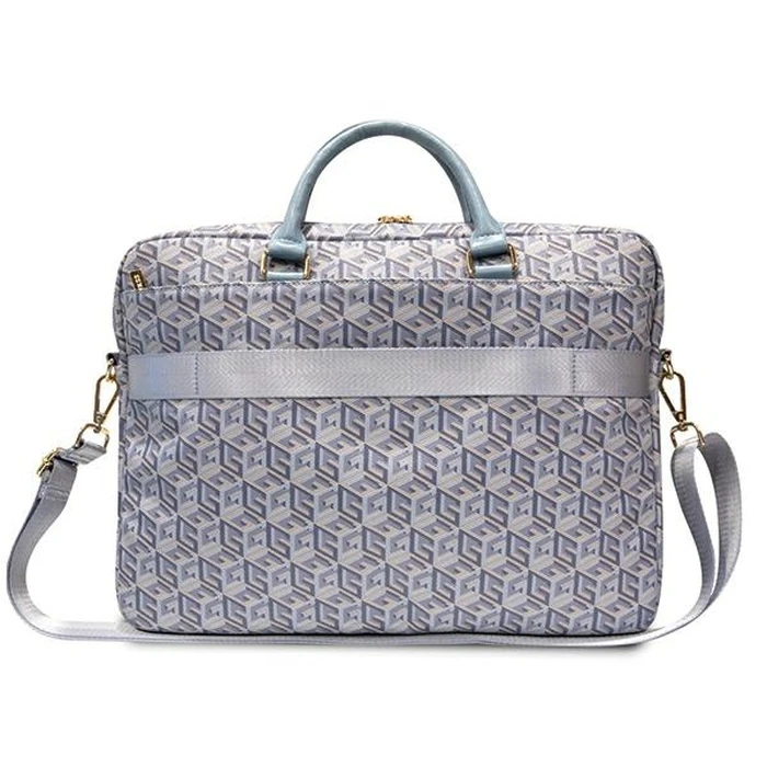 Guess GUCB15HGCFSEB 16" bag GCube Stripes blue