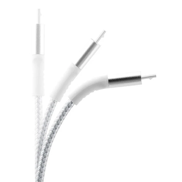 Καλώδιo USB Lamtech Micro HIGH QUALITY UNBREAKABLE SILVER 2M