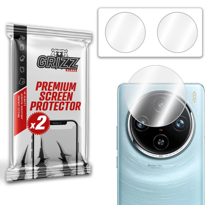 GrizzGlass HybridGlass Camera Vivo X100 Pro
