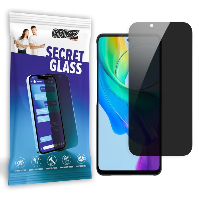 GrizzGlass Matte SecretGlass Vivo Y78t