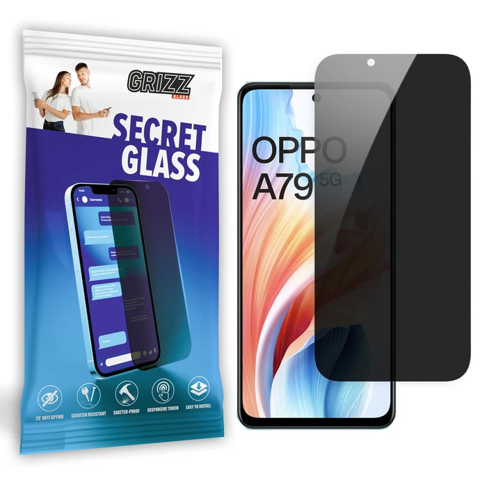 GrizzGlass Matte SecretGlass Oppo A79