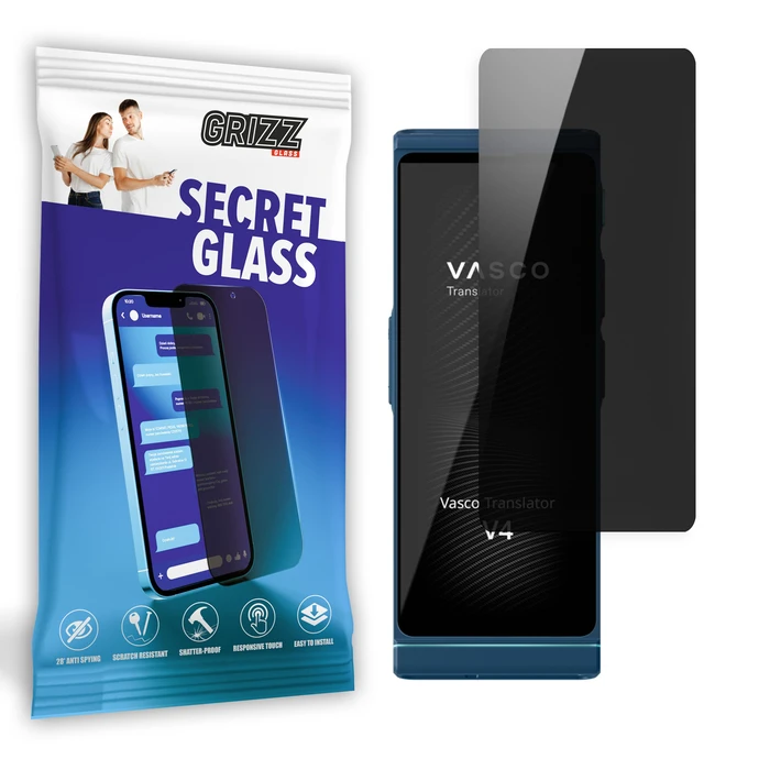 GrizzGlass Matte SecretGlass Vasco Translator V4