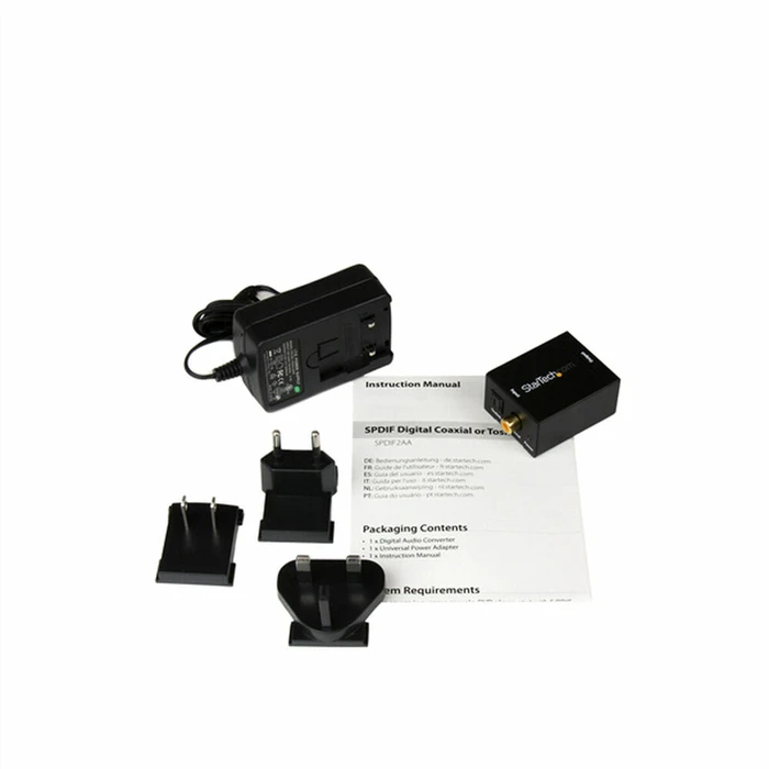 Μετατροπέας RC StarTech UNIRAILS2U Audio Μαύρο