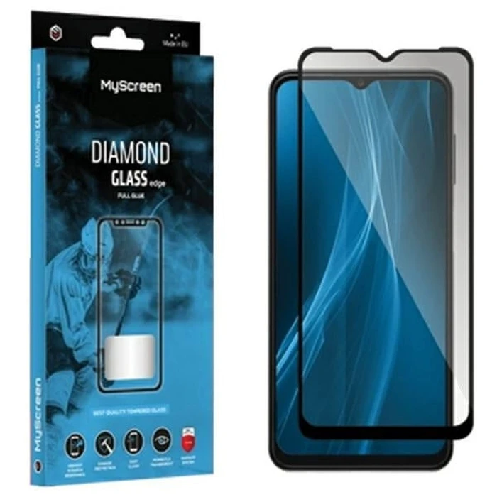 MyScreen Diamond Glass Edge Full Glue Honor X6a black 