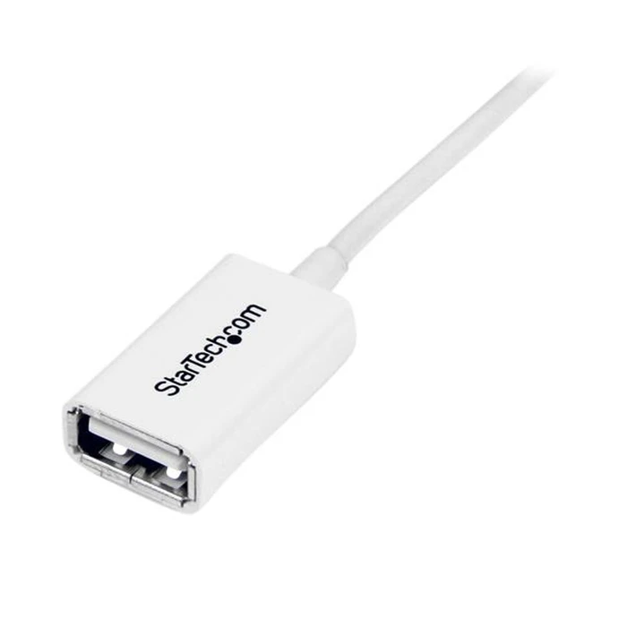 Καλώδιο USB Startech USBEXTPAA1MW Λευκό