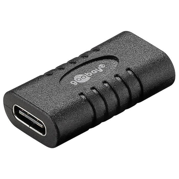 Αντάπτορας USB Goobay Type-C 45401, θηλυκό σε θηλυκό, 5Gbit/s, μαύρος
