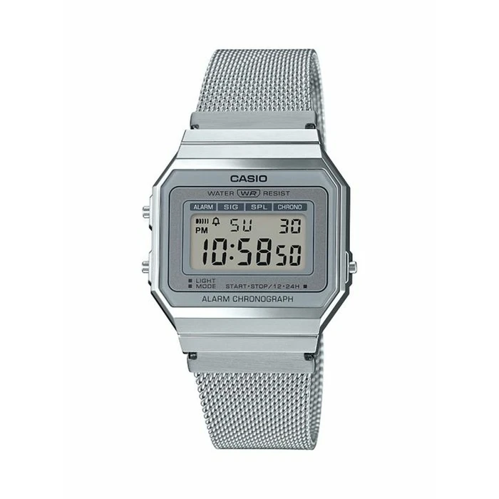 Ανδρικό Ρολόι Casio A700WEM-7AEF Ασημί