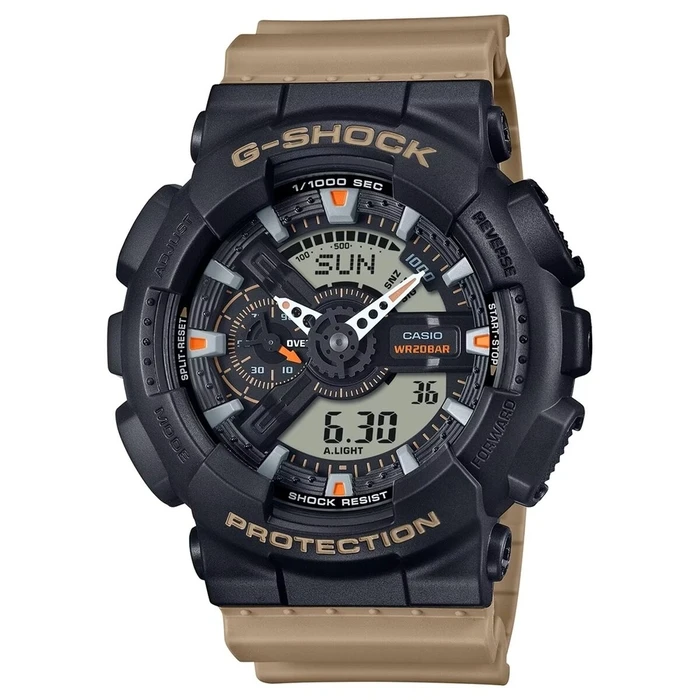 Ανδρικό Ρολόι Casio G-Shock OVERSIZED - TWO TONE UTILITY COLOURS (? 51 mm)