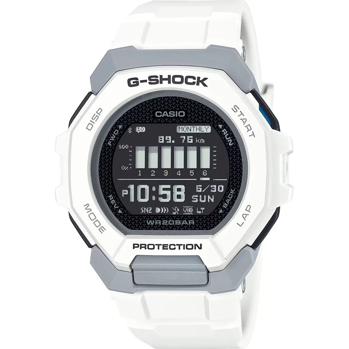 Ανδρικό Ρολόι Casio G-Shock G SQUAD - SUNNY SIDE STYLE Μαύρο (? 47,5 mm)