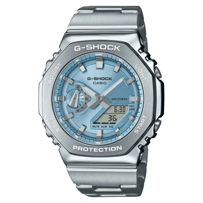 Ανδρικό Ρολόι Casio G-Shock OAK G-STEEL LIGHT BLUE