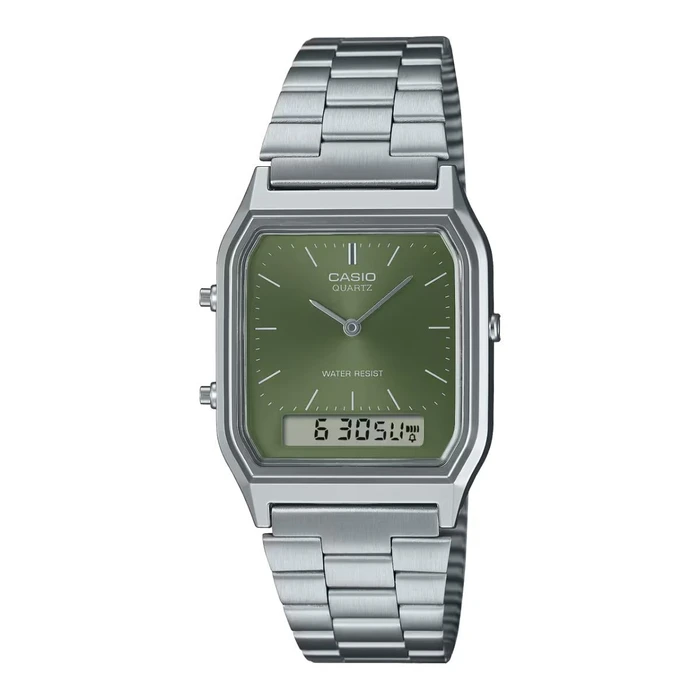 Casio Ρολόι Χειρός EDGY COLLECTION SUNRAY DIAL GREEN MOSS